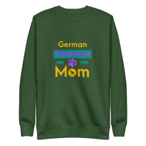 German Shepherd Mom Unisex Premium Sweatshirt